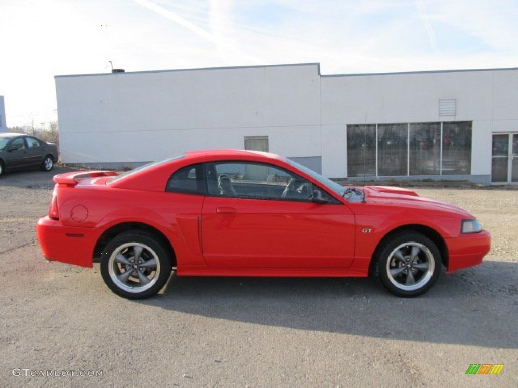 Performance Red 2001 Ford Mustang GT Coupe Exterior Photo #57852557