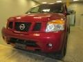 2008 Red Brawn Nissan Armada SE 4x4  photo #3