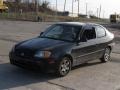 2004 Ebony Black Hyundai Accent Coupe  photo #3