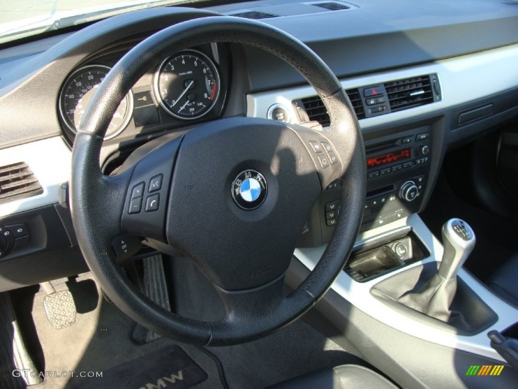 2008 3 Series 335xi Sedan - Alpine White / Black photo #12