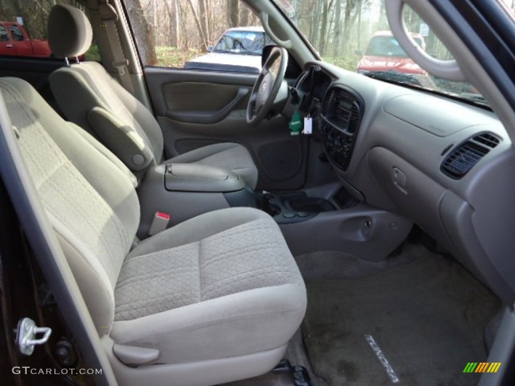 2005 Tundra SR5 Double Cab 4x4 - Black / Light Charcoal photo #13