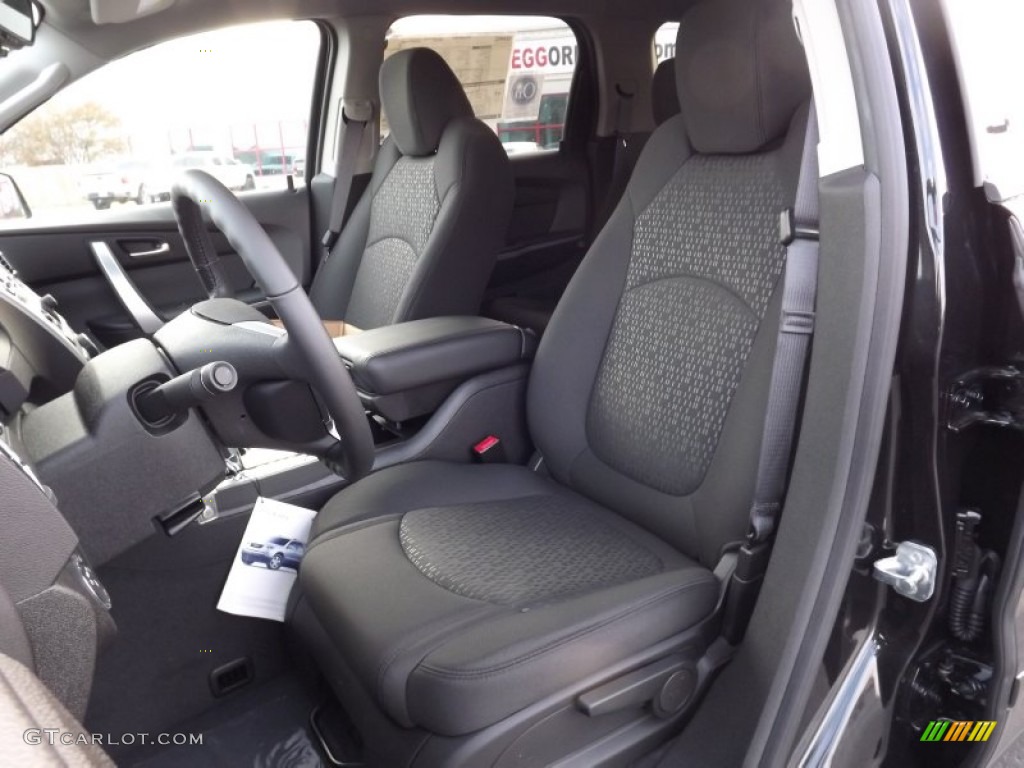 Ebony Interior 2012 GMC Acadia SL Photo #57853715