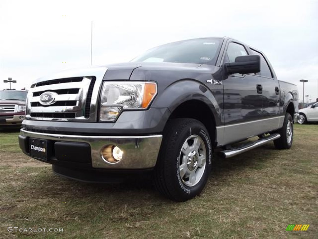 Sterling Gray Metallic 2012 Ford F150 XLT SuperCrew Exterior Photo #57854033