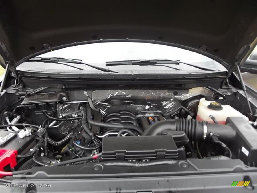 2012 Ford F150 XLT SuperCrew 5.0 Liter Flex-Fuel DOHC 32-Valve Ti-VCT V8 Engine Photo #57854156