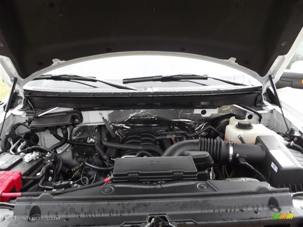 2012 Ford F150 Lariat SuperCrew 5.0 Liter Flex-Fuel DOHC 32-Valve Ti-VCT V8 Engine Photo #57855155