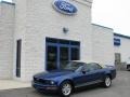 2008 Vista Blue Metallic Ford Mustang V6 Deluxe Convertible  photo #4