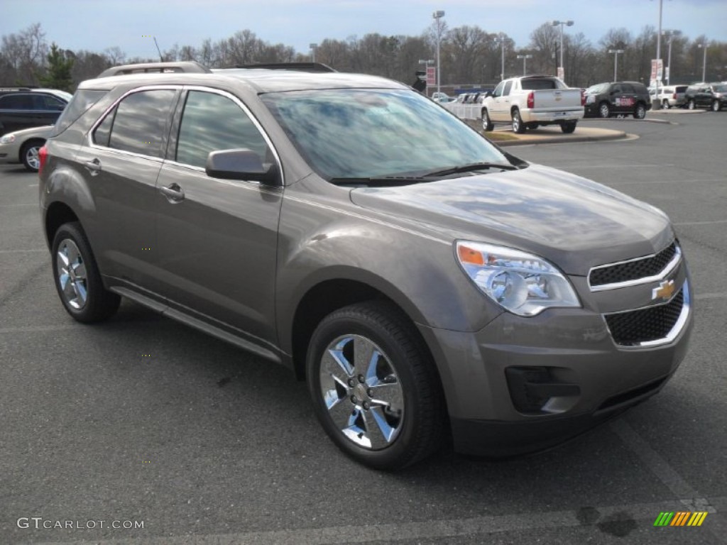 2012 Equinox LT - Mocha Steel Metallic / Jet Black photo #5