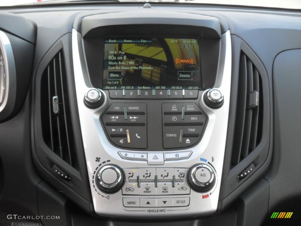 2012 Equinox LT - Mocha Steel Metallic / Jet Black photo #11