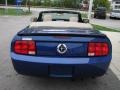 2008 Vista Blue Metallic Ford Mustang V6 Deluxe Convertible  photo #10