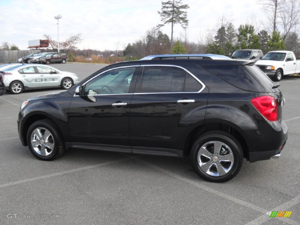 2012 Equinox LTZ - Black Granite Metallic / Jet Black photo #2
