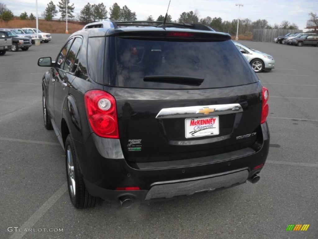 2012 Equinox LTZ - Black Granite Metallic / Jet Black photo #3