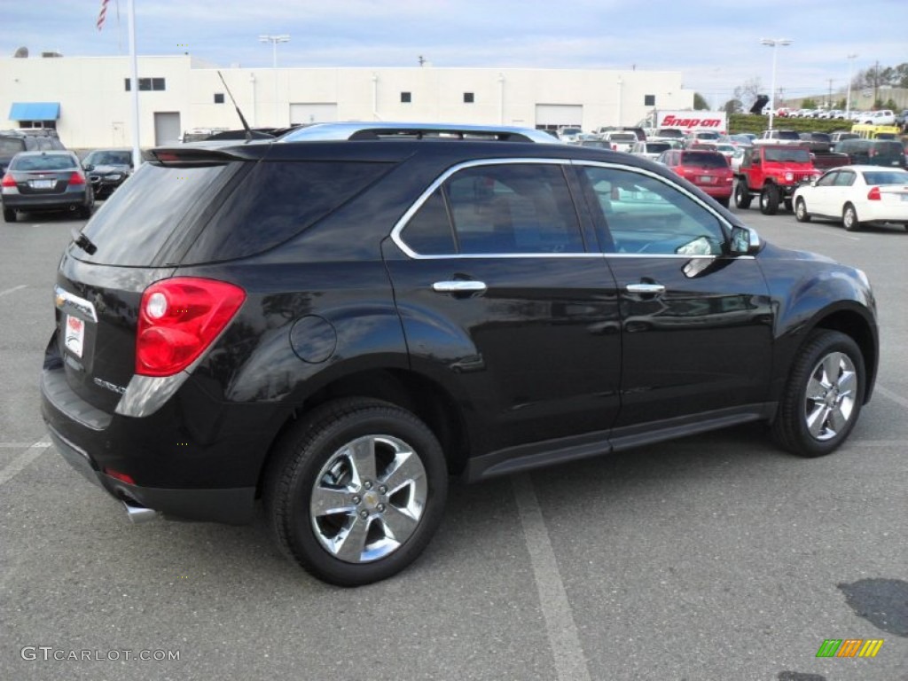 2012 Equinox LTZ - Black Granite Metallic / Jet Black photo #4