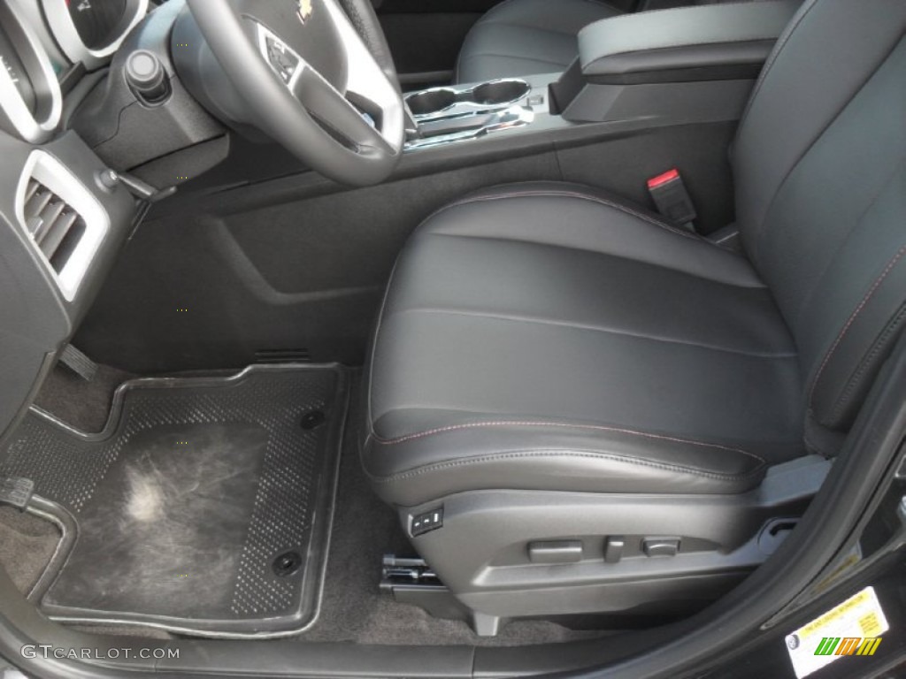 2012 Equinox LTZ - Black Granite Metallic / Jet Black photo #7