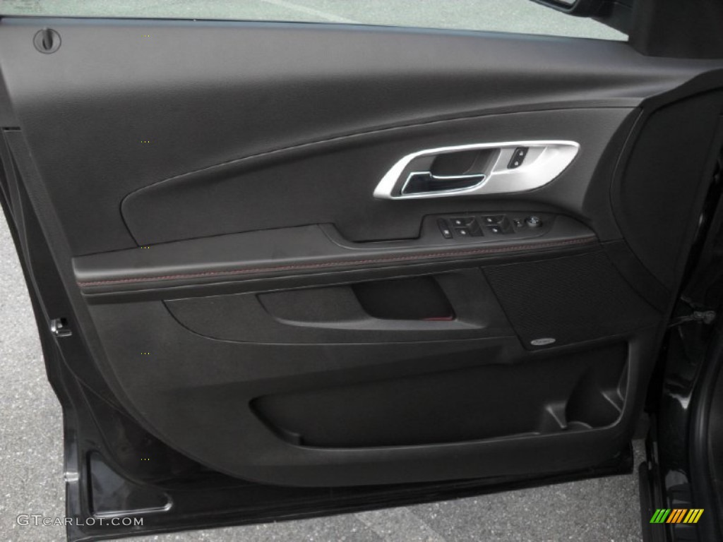 2012 Equinox LTZ - Black Granite Metallic / Jet Black photo #9