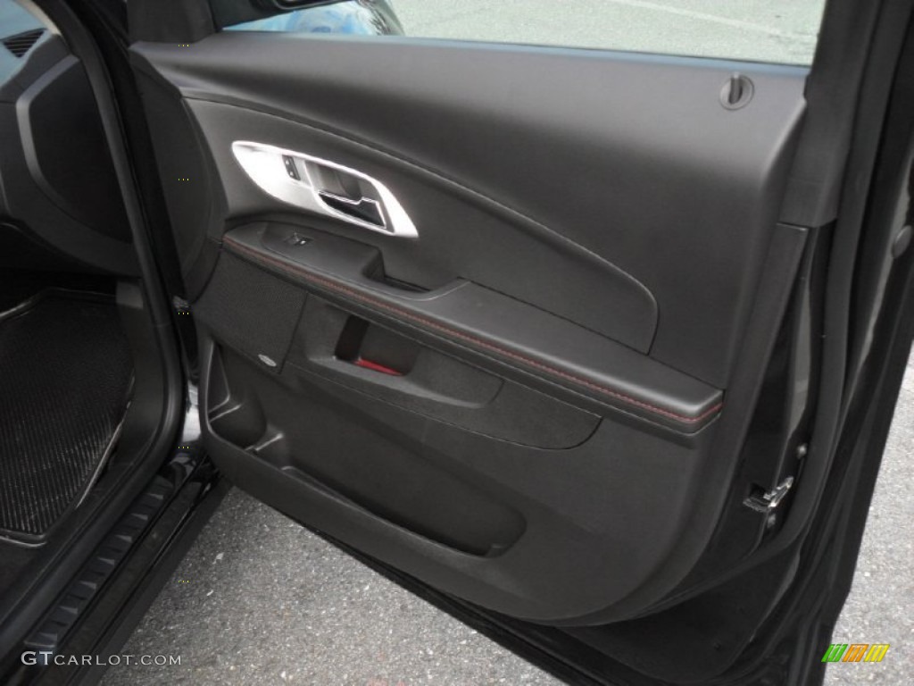 2012 Equinox LTZ - Black Granite Metallic / Jet Black photo #23