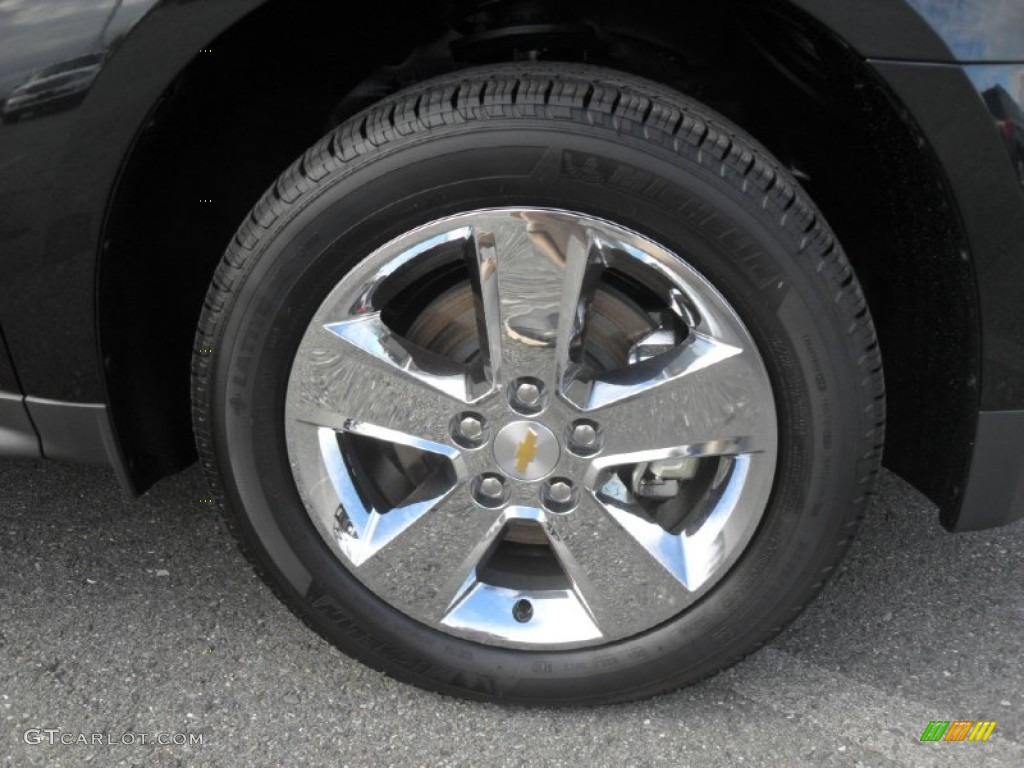 2012 Equinox LTZ - Black Granite Metallic / Jet Black photo #25