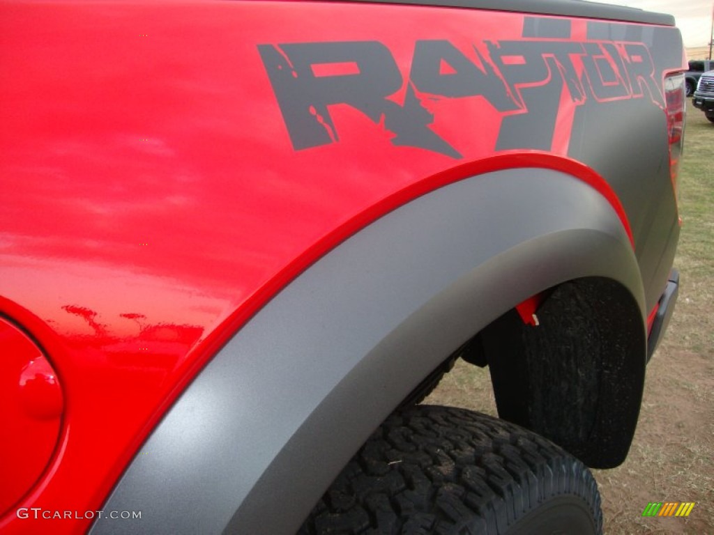 2012 F150 SVT Raptor SuperCrew 4x4 - Race Red / Raptor Black Leather/Cloth photo #20