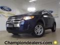 2012 Dark Blue Pearl Metallic Ford Edge SE  photo #1