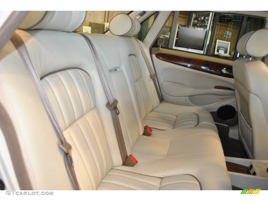 Ivory Interior 2003 Jaguar XJ XJ8 Photo #57856808
