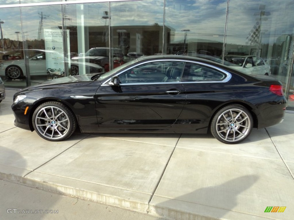 Black Sapphire Metallic 2012 BMW 6 Series 650i Coupe Exterior Photo #57857024