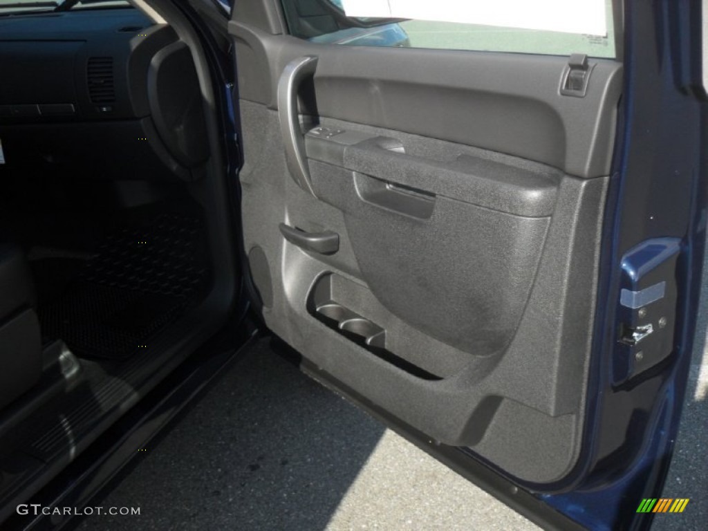 2012 Silverado 1500 LT Extended Cab 4x4 - Imperial Blue Metallic / Ebony photo #21