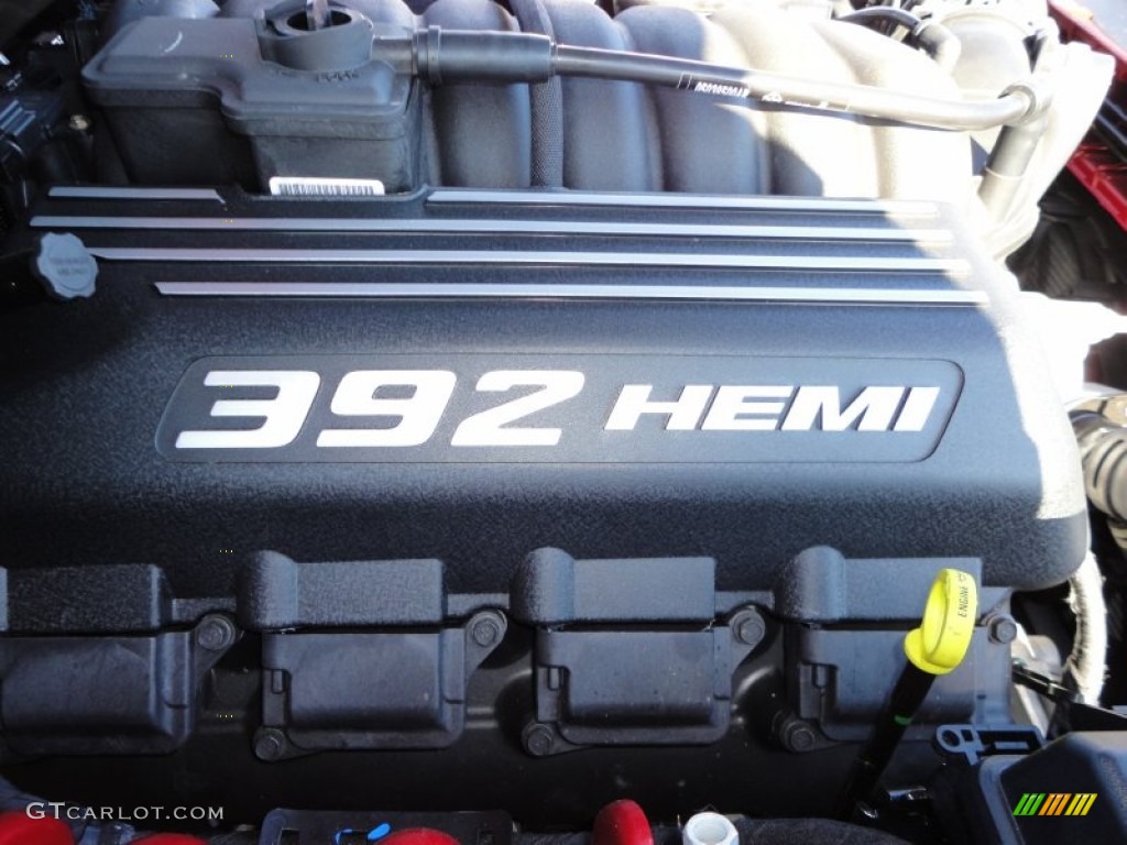 2012 Dodge Challenger SRT8 392 6.4 Liter SRT HEMI OHV 16-Valve MDS V8 Engine Photo #57857174