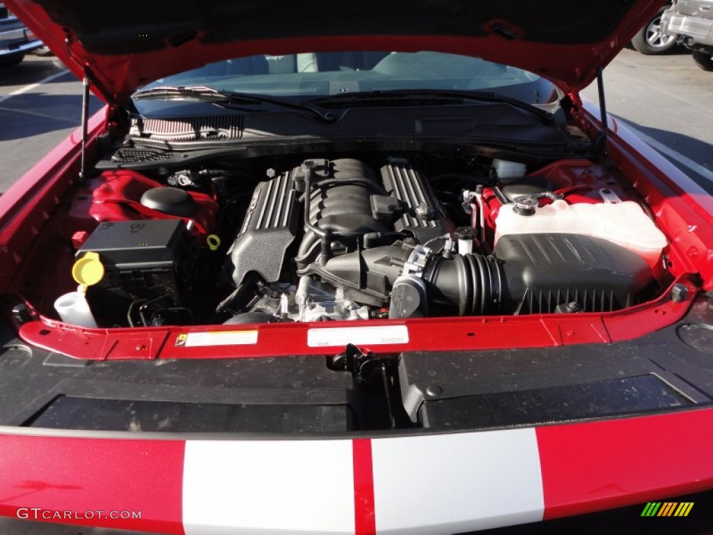2012 Dodge Challenger SRT8 392 6.4 Liter SRT HEMI OHV 16-Valve MDS V8 Engine Photo #57857183