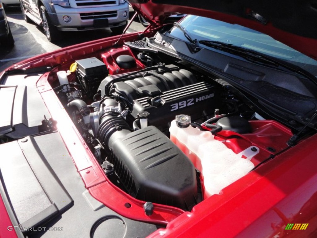 2012 Dodge Challenger SRT8 392 6.4 Liter SRT HEMI OHV 16-Valve MDS V8 Engine Photo #57857189