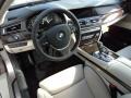 2012 BMW 7 Series Oyster/Black Interior Dashboard Photo