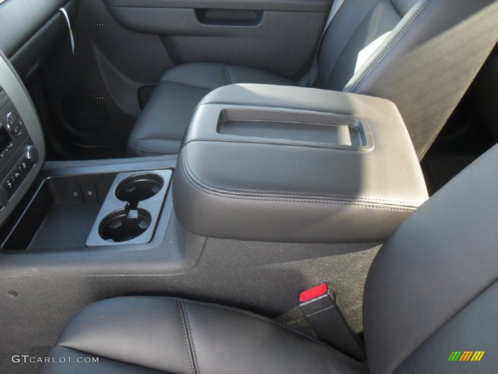 2012 Silverado 1500 LTZ Crew Cab 4x4 - Silver Ice Metallic / Ebony photo #8