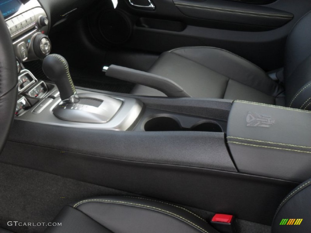 Black Interior 2012 Chevrolet Camaro SS Coupe Transformers Special Edition Photo #57859241