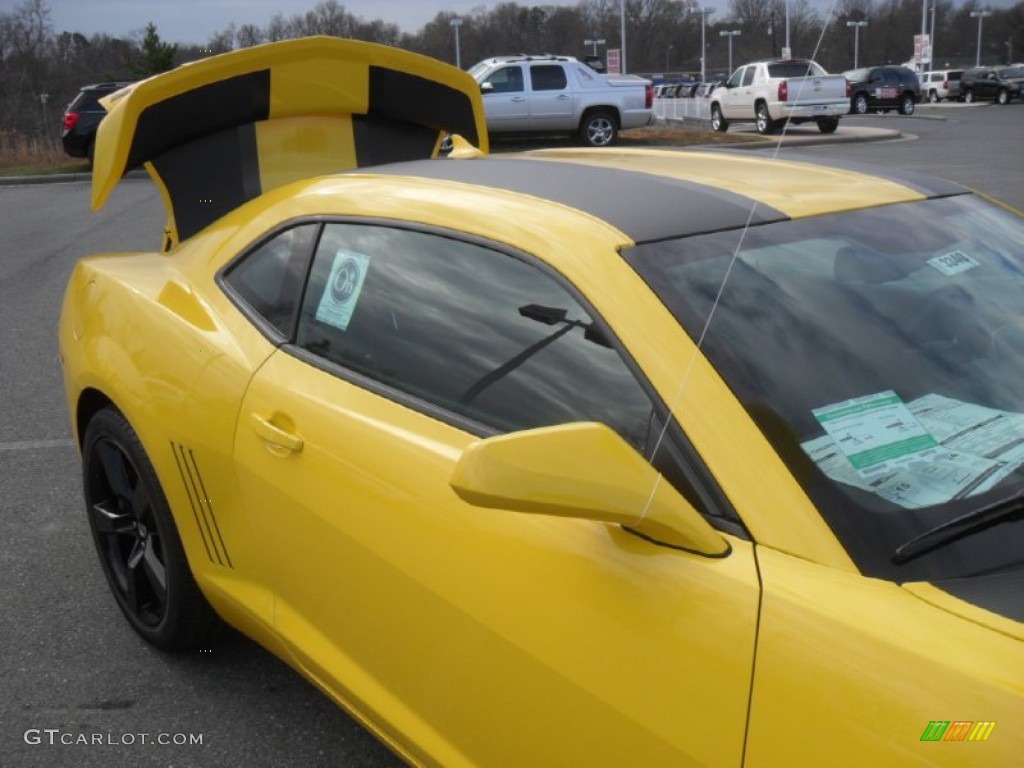 2012 Camaro SS Coupe Transformers Special Edition - Rally Yellow / Black photo #23