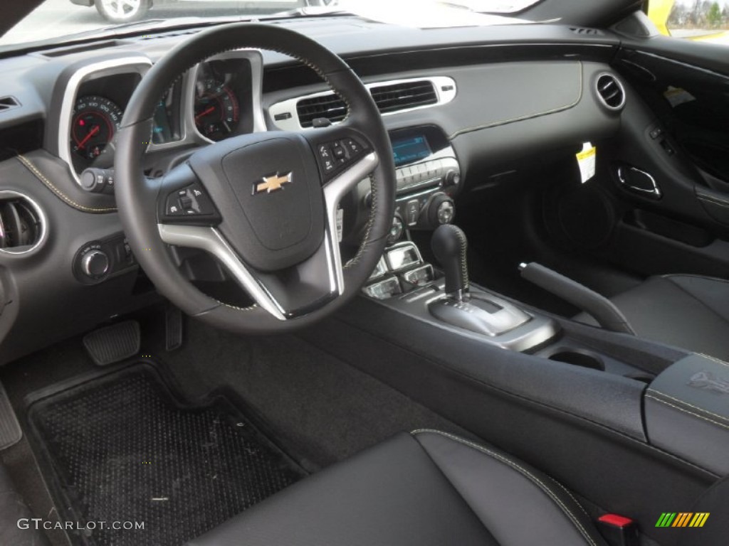 2012 Chevrolet Camaro SS Coupe Transformers Special Edition Black Dashboard Photo #57859382