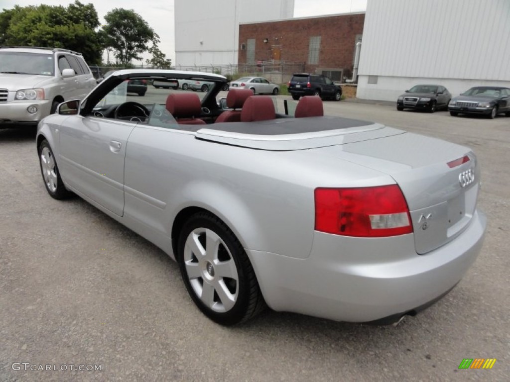 Light Silver Metallic 2005 Audi A4 3.0 quattro Cabriolet Exterior Photo #57859412