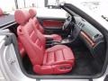  2005 A4 3.0 quattro Cabriolet Red Interior
