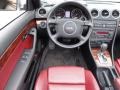 Red 2005 Audi A4 3.0 quattro Cabriolet Dashboard