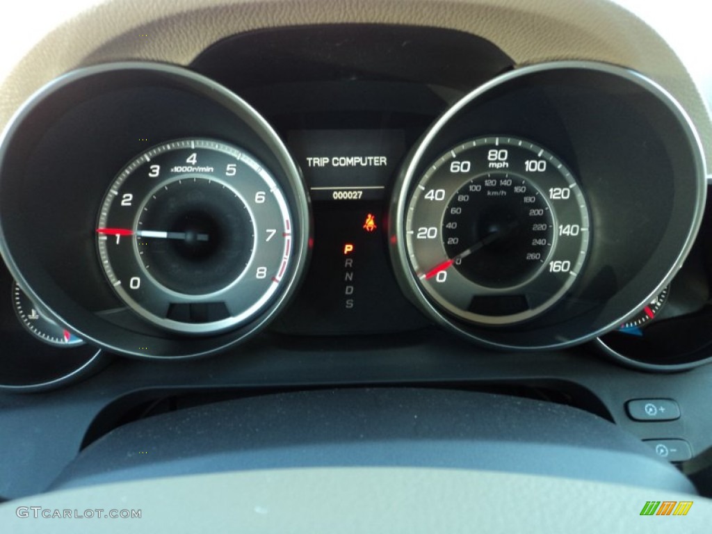 2012 Acura MDX SH-AWD Technology Gauges Photo #57859580