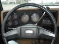 Tan 1979 Chevrolet C/K C10 Custom Deluxe Regular Cab Steering Wheel