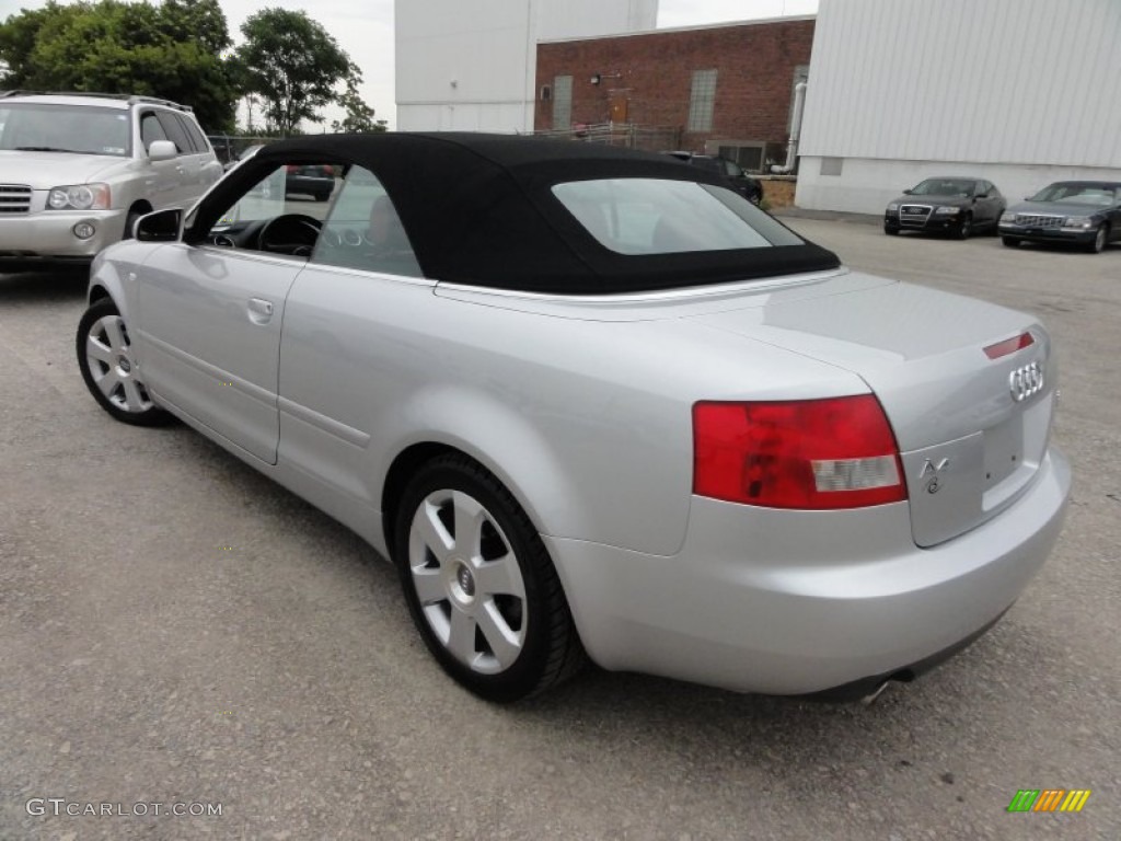 Light Silver Metallic 2005 Audi A4 3.0 quattro Cabriolet Exterior Photo #57859735