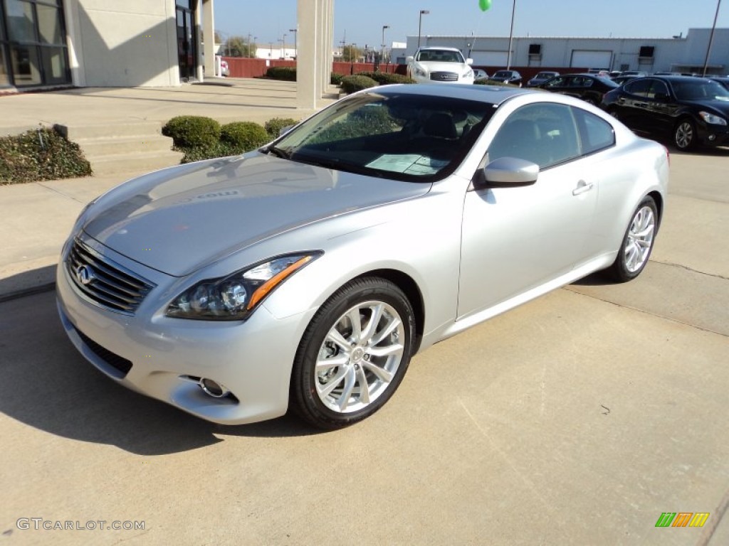 2012 G 37 Journey Coupe - Liquid Platinum / Graphite photo #1