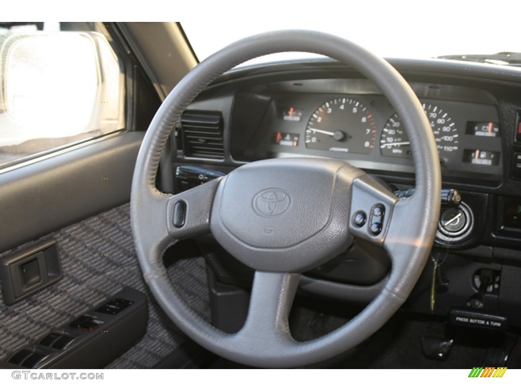 1995 Toyota 4Runner SR5 V6 4x4 Gray Steering Wheel Photo #57860024