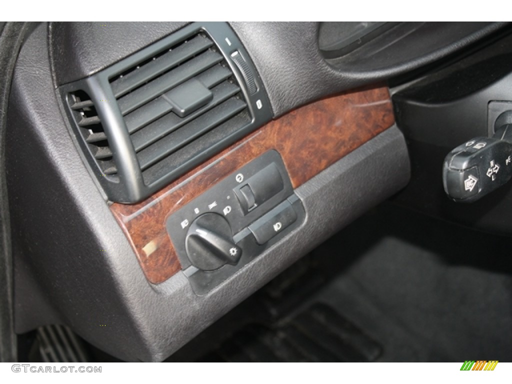 2003 3 Series 325xi Sedan - Titanium Silver Metallic / Black photo #6