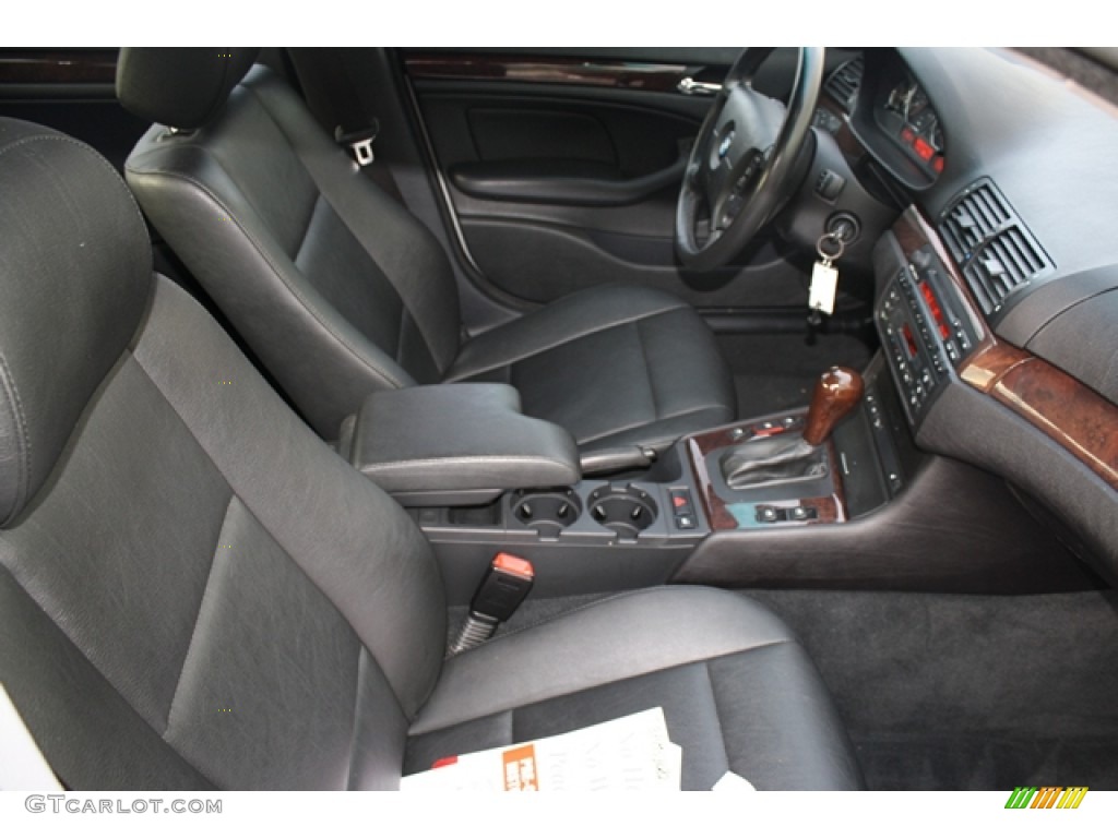 2003 3 Series 325xi Sedan - Titanium Silver Metallic / Black photo #9