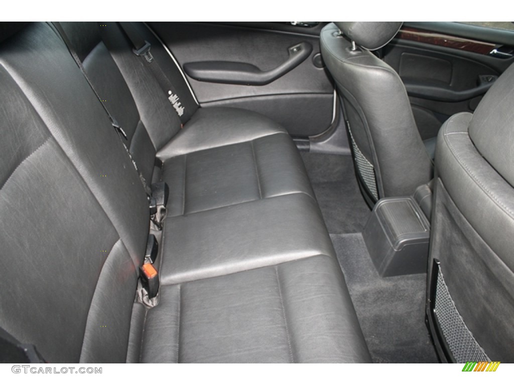 2003 3 Series 325xi Sedan - Titanium Silver Metallic / Black photo #12