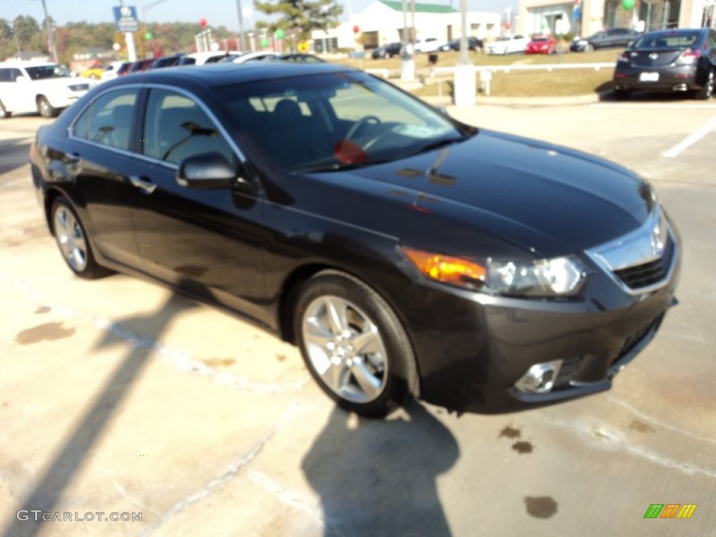2012 TSX Technology Sedan - Graphite Luster Metallic / Ebony photo #2