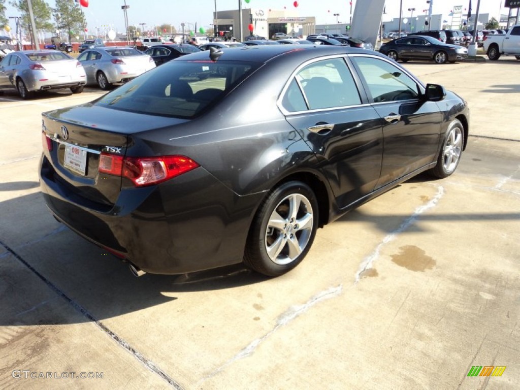 2012 TSX Technology Sedan - Graphite Luster Metallic / Ebony photo #3