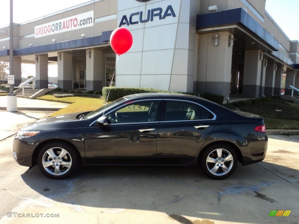 2012 TSX Technology Sedan - Graphite Luster Metallic / Ebony photo #5