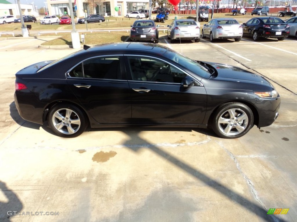 2012 TSX Technology Sedan - Graphite Luster Metallic / Ebony photo #6