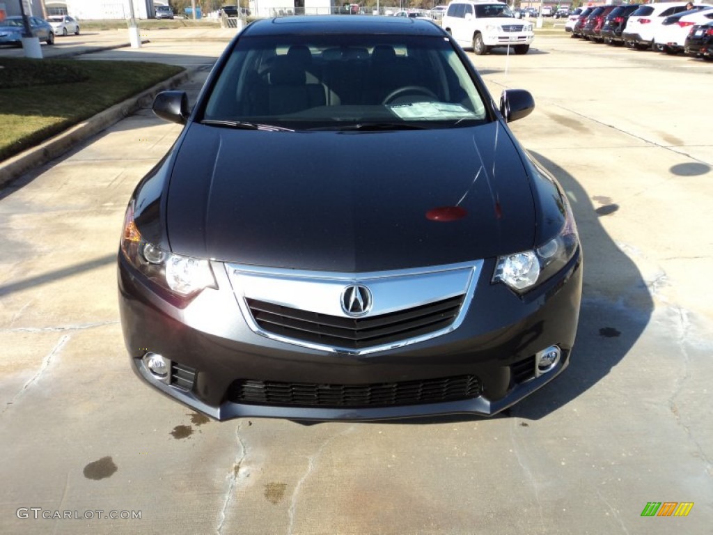 2012 TSX Technology Sedan - Graphite Luster Metallic / Ebony photo #7