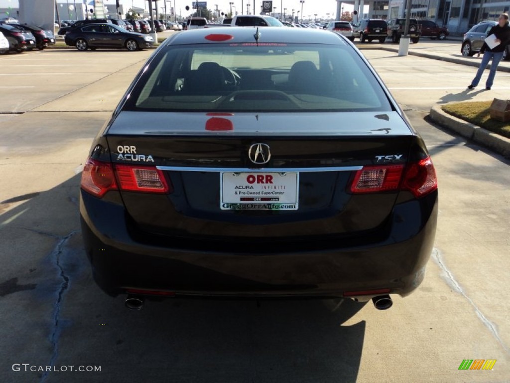 2012 TSX Technology Sedan - Graphite Luster Metallic / Ebony photo #8